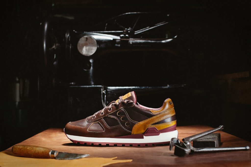 Saucony en cuero