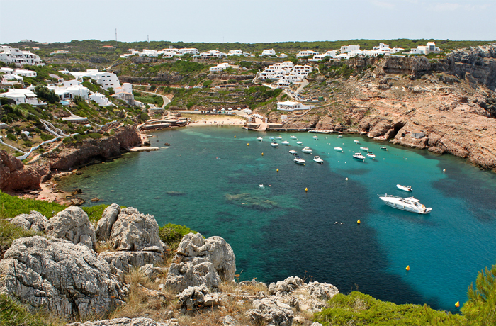 Cala Morell uno de los mejores lugares para practicar Snorkel en España